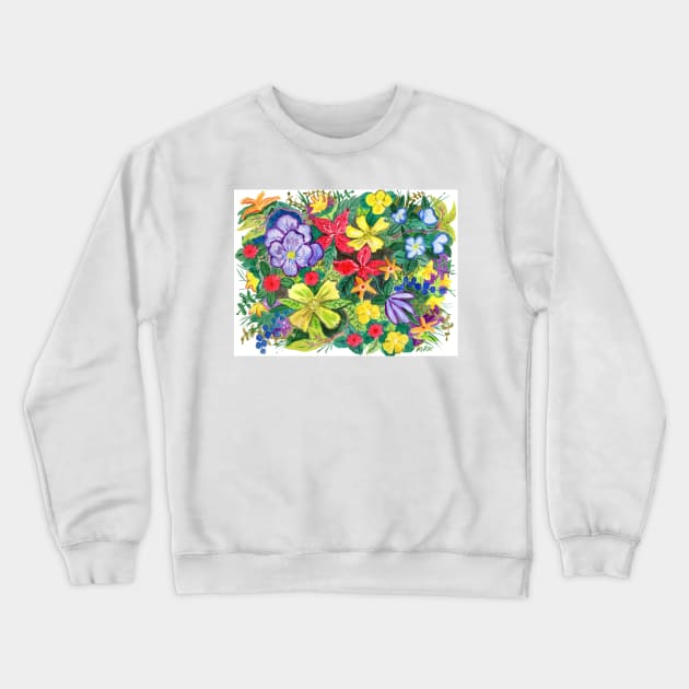 Rainbow Patch Crewneck Sweatshirt by jerrykirk